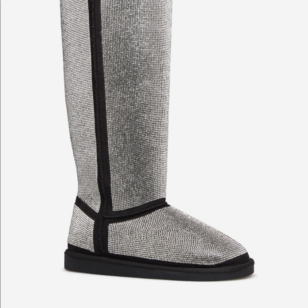 Just fab size 9 bling boot!